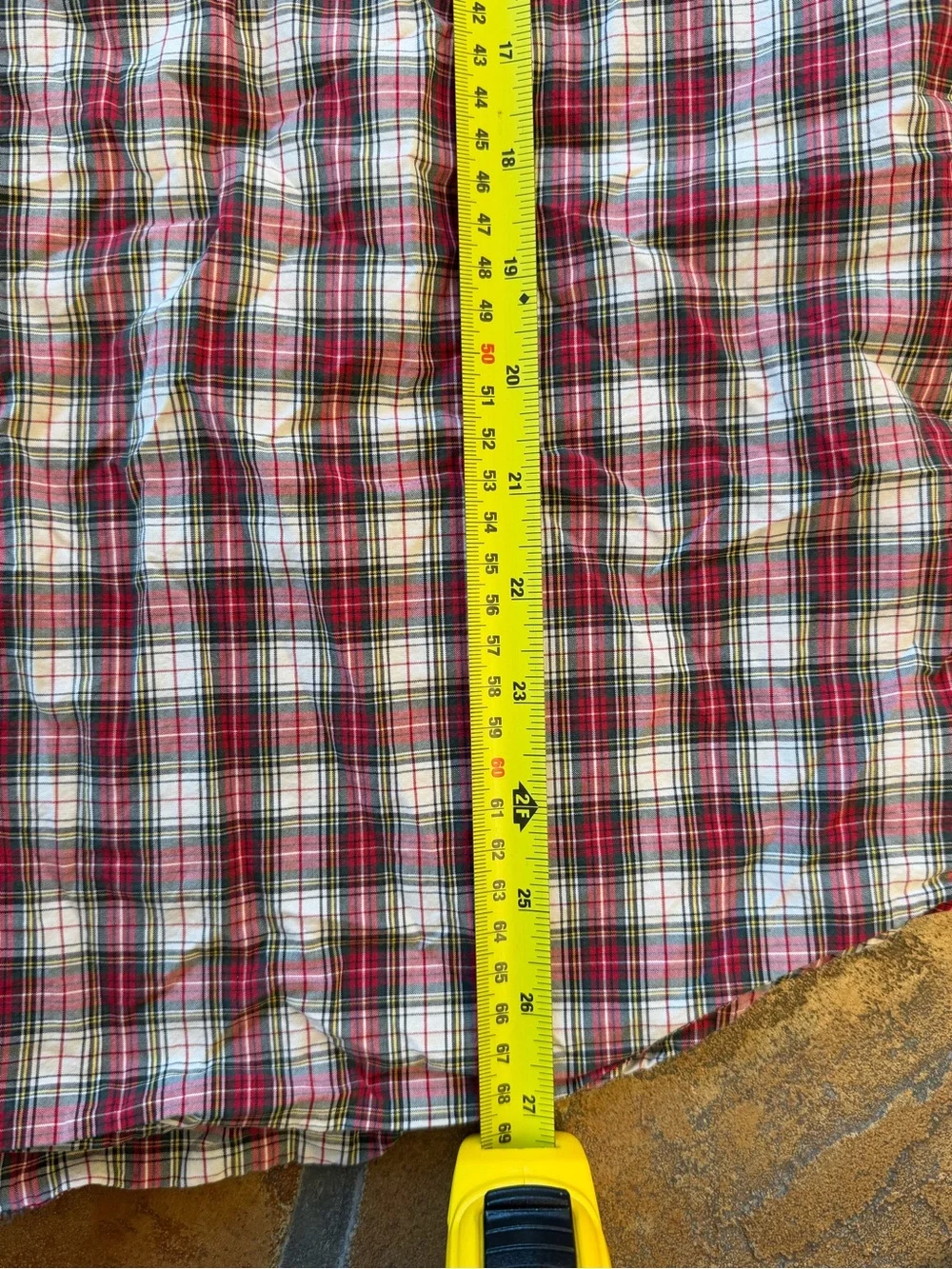 J. Crew lightweight plaid
